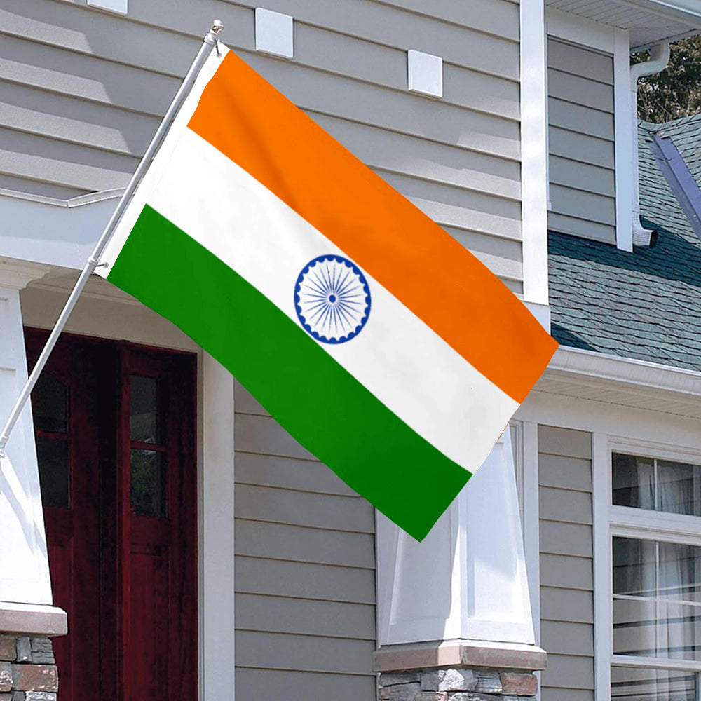 India National flag 3x5ft Banner Man Cave