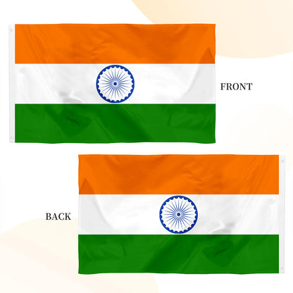 India National flag 3x5ft Banner Man Cave