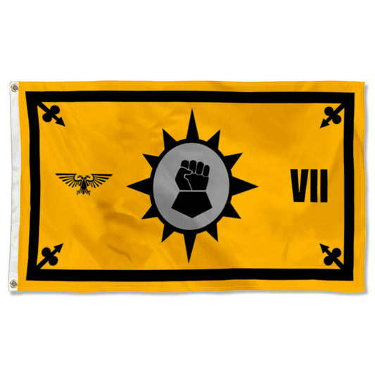Imperial Fists Landscape flag 3x5ft banner man cave