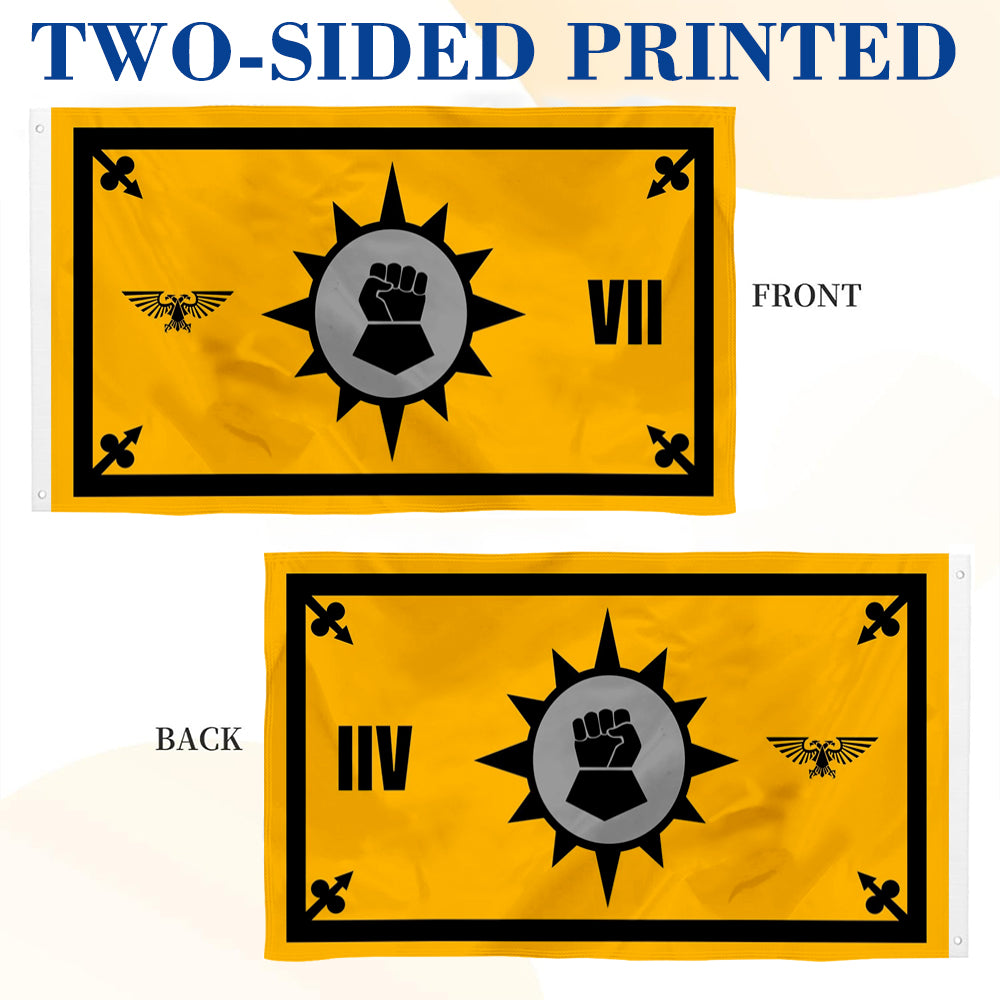 Imperial Fists Landscape flag 3x5ft banner man cave