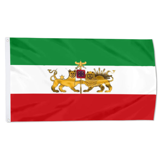 Iran Lioness and Lion flag 3x5ft banner man cave