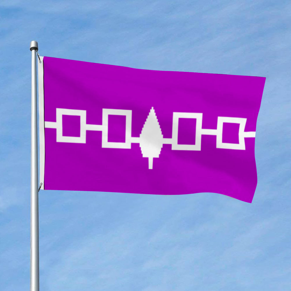 Iroquois Confederacy flag Native American Indian United Tribe Tribal flags 3x5ft banner man cave