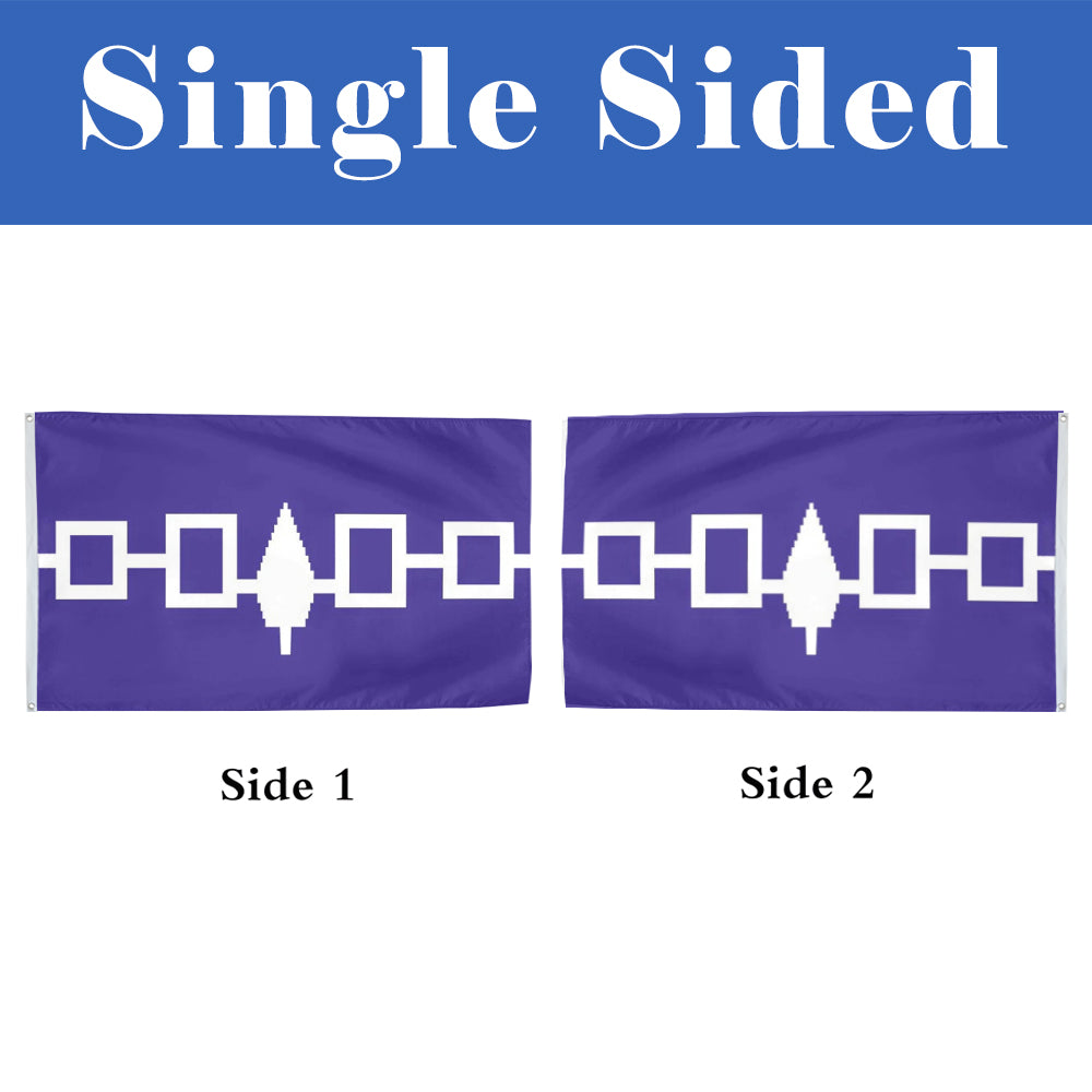 Iroquois People flag 3x5ft banner man cave