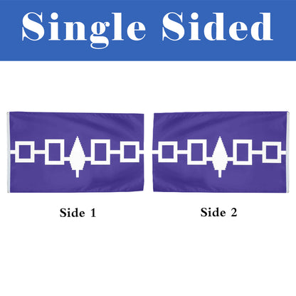 Iroquois People flag 3x5ft banner man cave