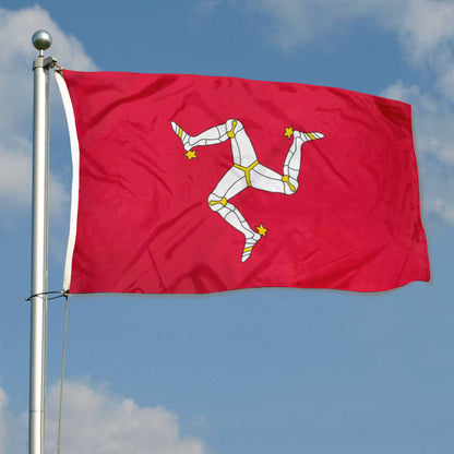Isle of Man Manx flag 3x5ft banner man cave