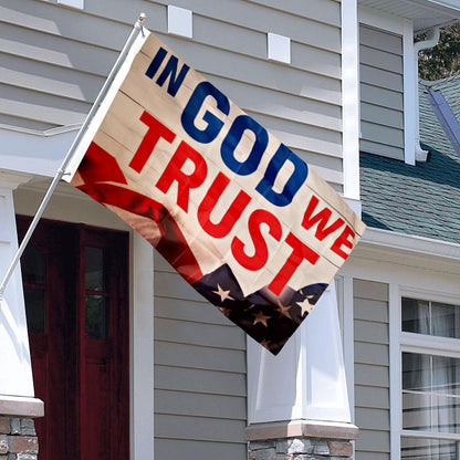"In God We Trust" Faith Theme flag 3x5ft banner man cave