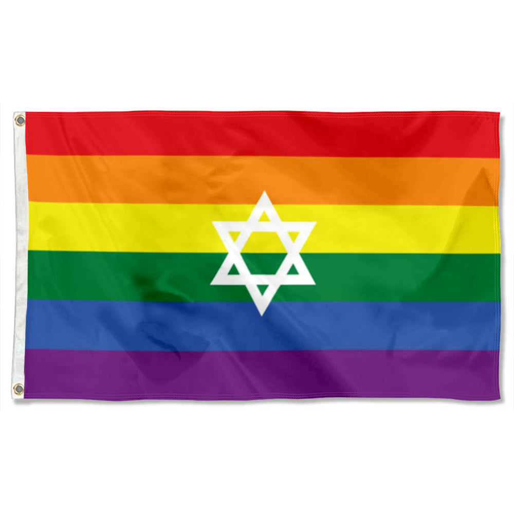 Jewish Pride flag 3x5ft banner man cave