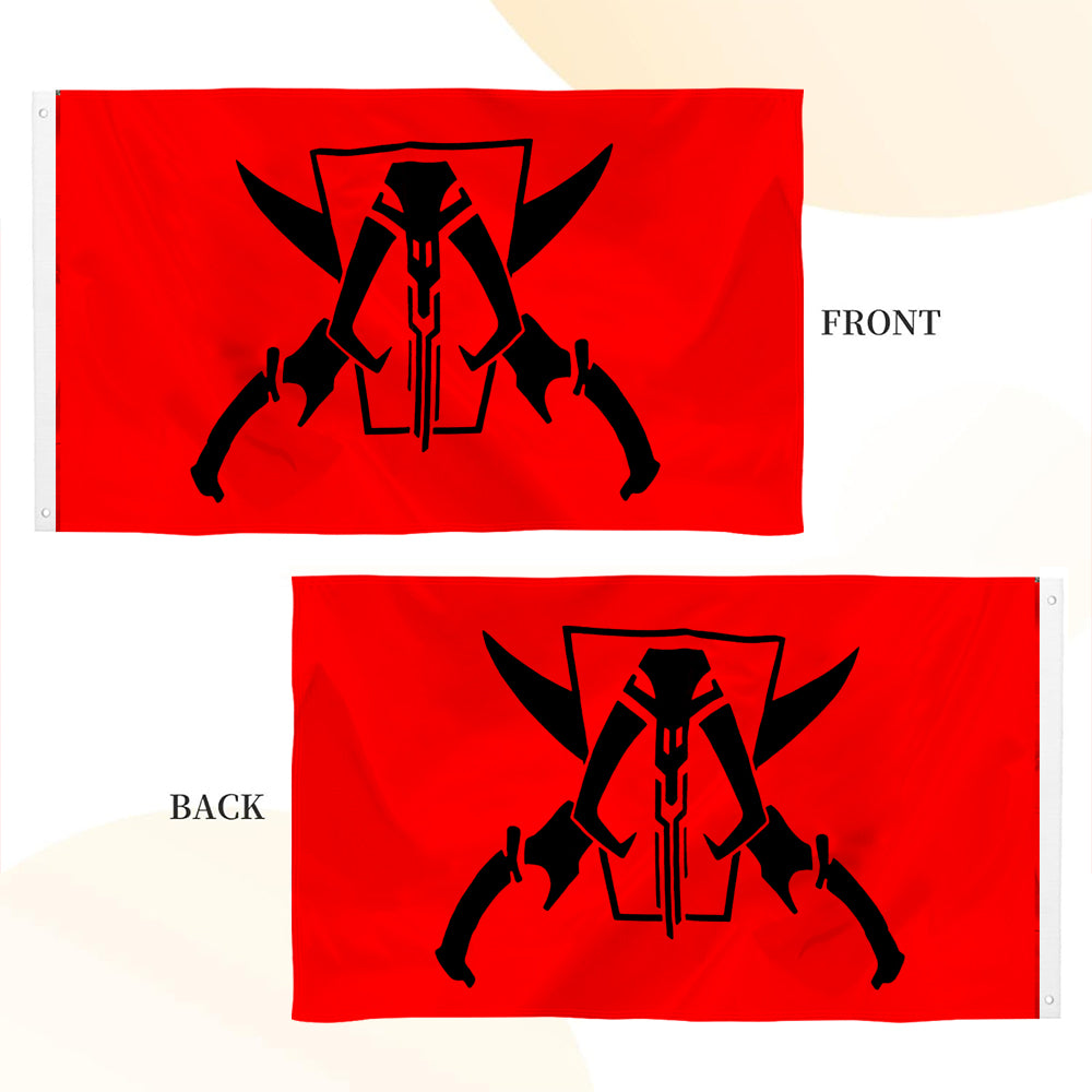 Jolly Mando Pirate flag 3x5ft banner man cave