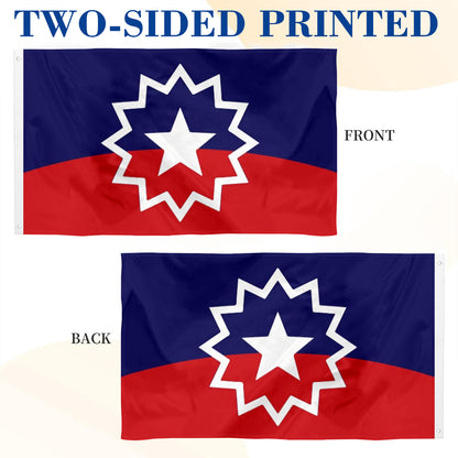 Juneteenth flag 3x5ft banner man cave