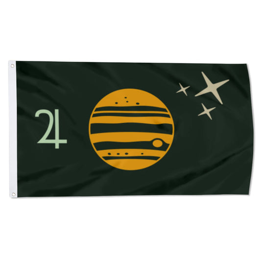 Jupiter-Themed flag 3x5ft banner man cave