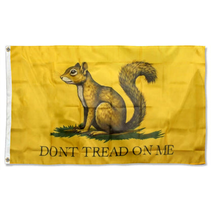 Justice for Peanut The Squirrel Don't Tread on Me flag 3x5ft banner man cave