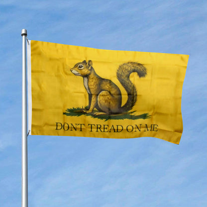 Justice for Peanut The Squirrel Don't Tread on Me flag 3x5ft banner man cave