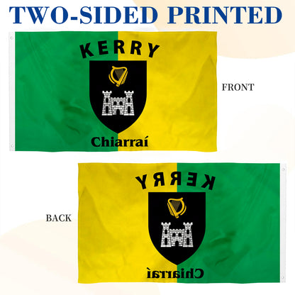 Kerry Ireland County flag 3x5ft banner man cave