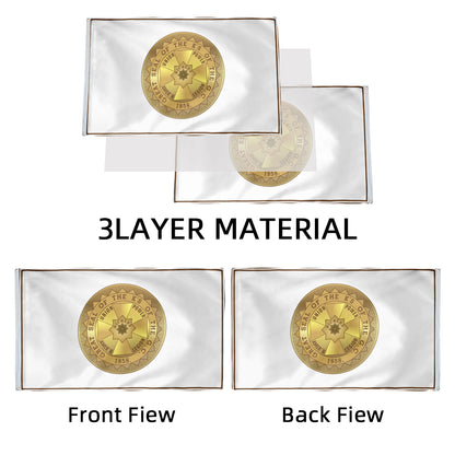 Knights of the Golden Circle KGC flag 3x5ft banner man cave