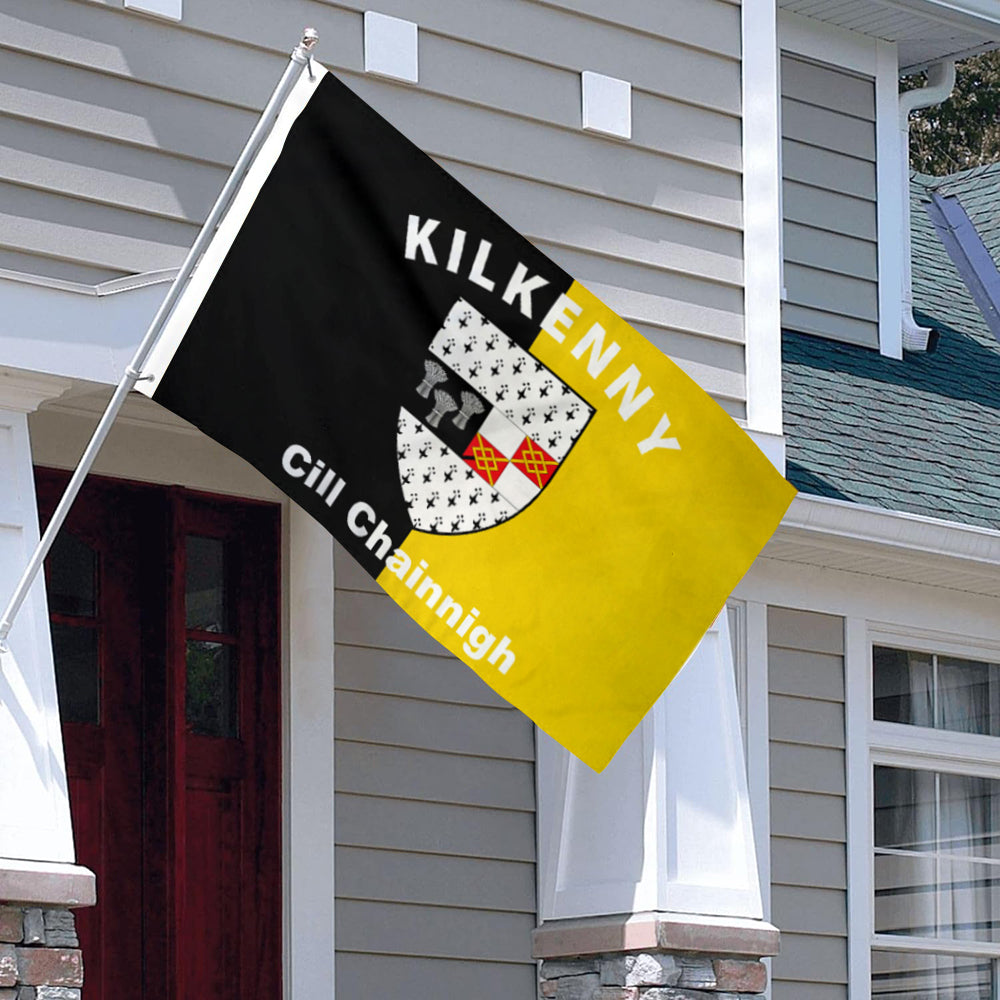 Kilkenny Ireland County flag 3x5ft banner man cave