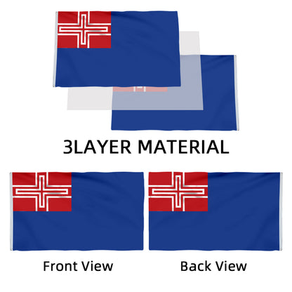 Kingdom of Sardinia flag 3x5ft banner man cave