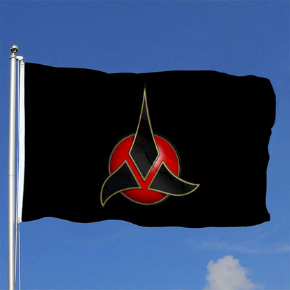 Klingon flag 3x5ft banner man cave