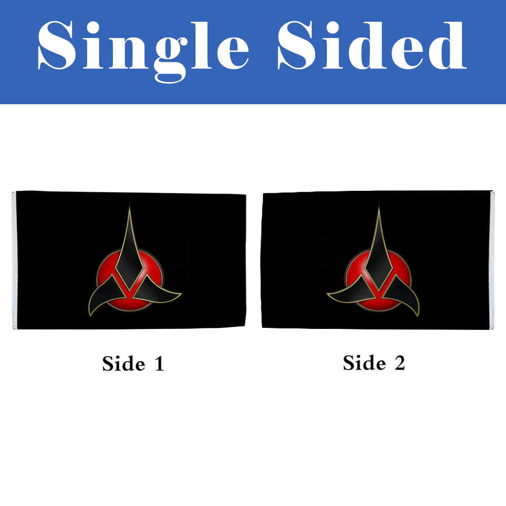 Klingon flag 3x5ft banner man cave