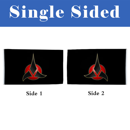 Klingon flag 3x5ft banner man cave