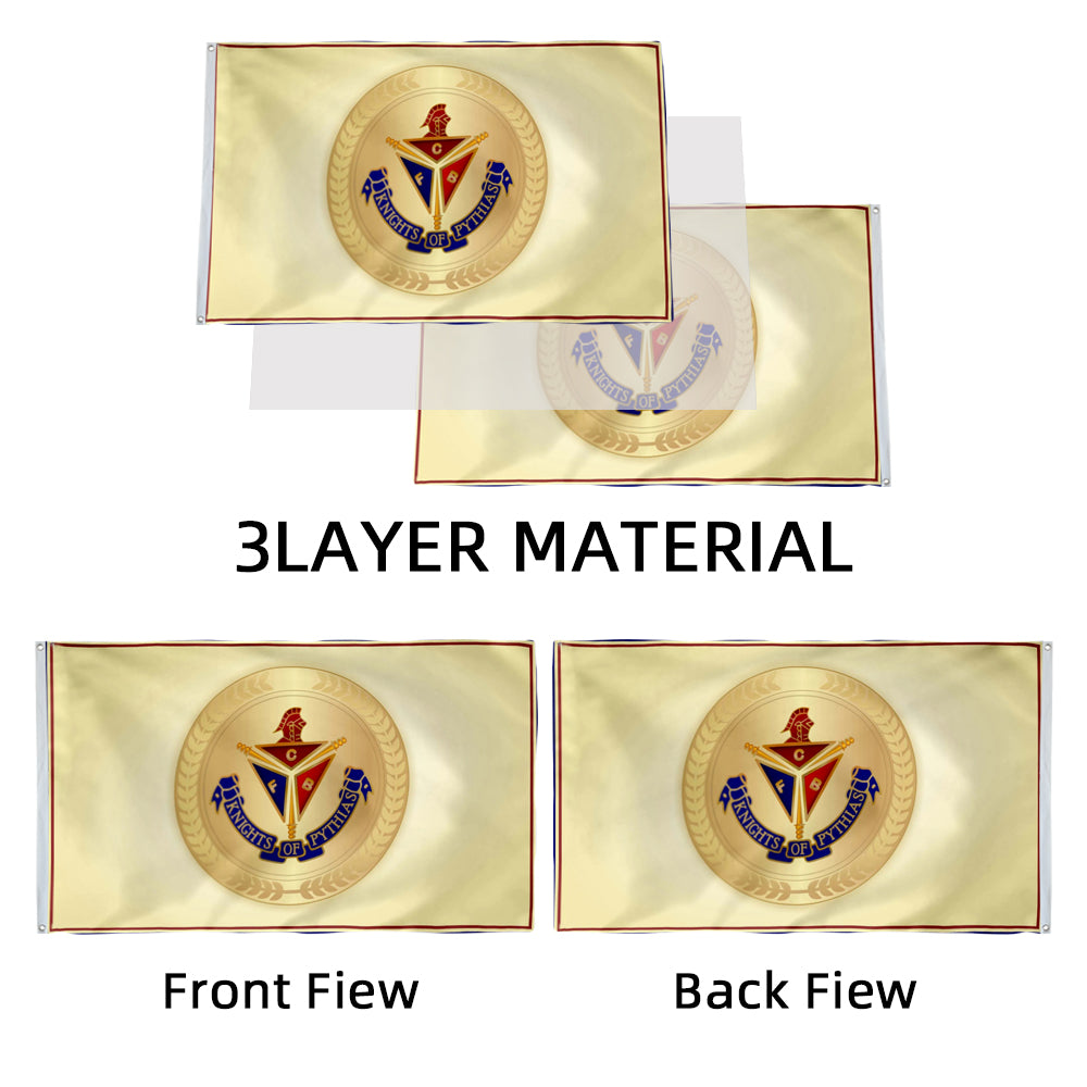 Knights of Pythias Fraternity flag 3x5ft banner man cave