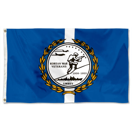 Korean War Veterans flag 3x5ft banner man cave