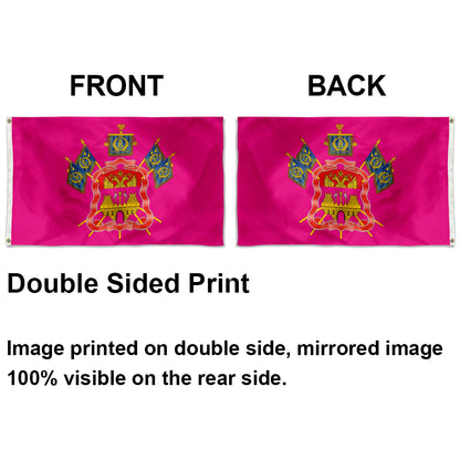 Kubanskoe Kazache Vojsko - Kuban Cossacks Kazachje Vojsko Cossack Host Cossack Army flag 3x5ft banner man cave