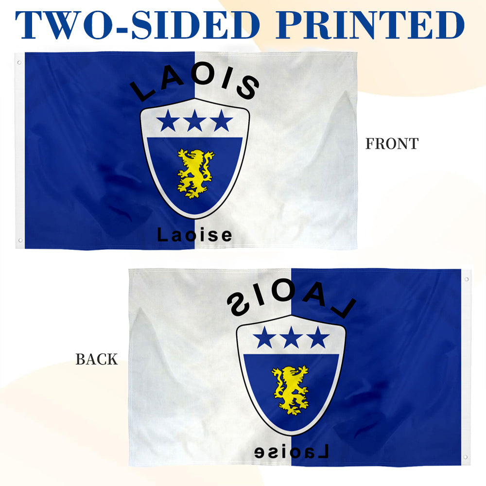 Laios Ireland County flag 3x5ft banner man cave