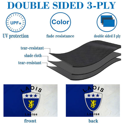 Laios Ireland County flag 3x5ft banner man cave