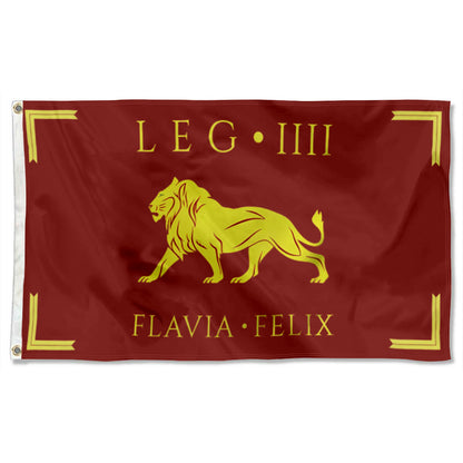 "Legio IV Flavia Felix" Theme flag 3x5ft banner man cave