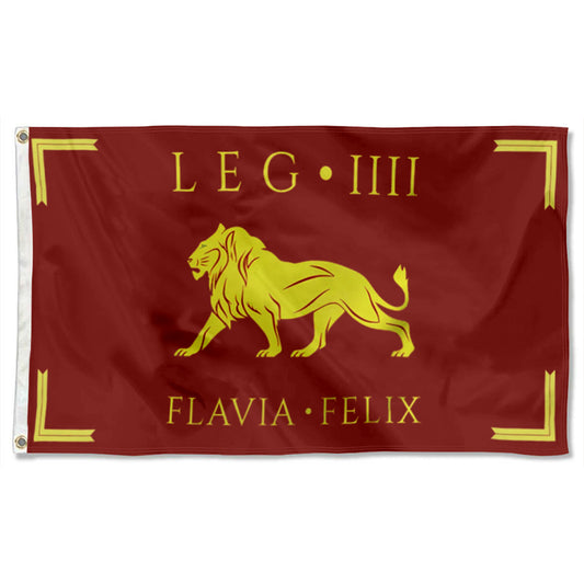 "Legio IV Flavia Felix" Theme flag 3x5ft banner man cave