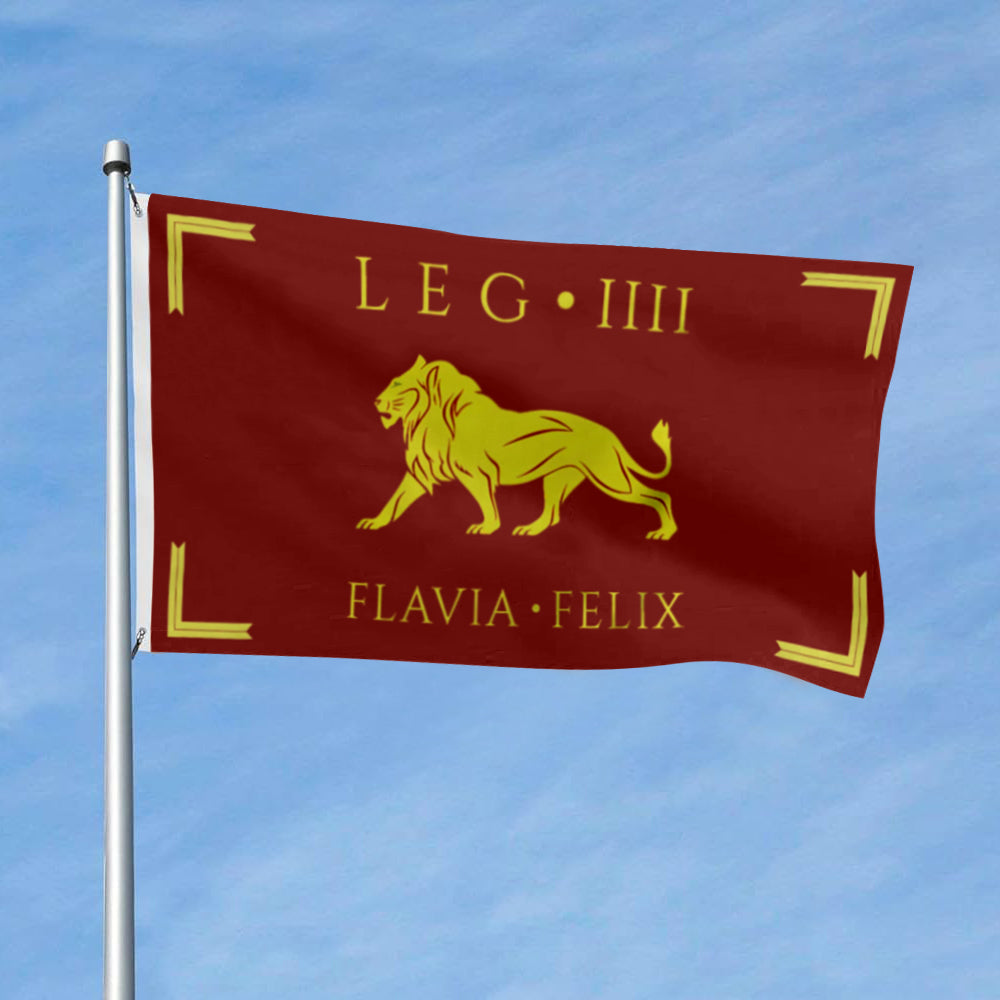 "Legio IV Flavia Felix" Theme flag 3x5ft banner man cave