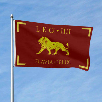"Legio IV Flavia Felix" Theme flag 3x5ft banner man cave