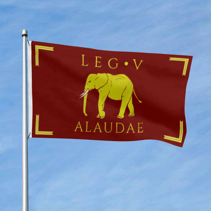 "Legio V Alaudae" Theme flag 3x5ft banner man cave