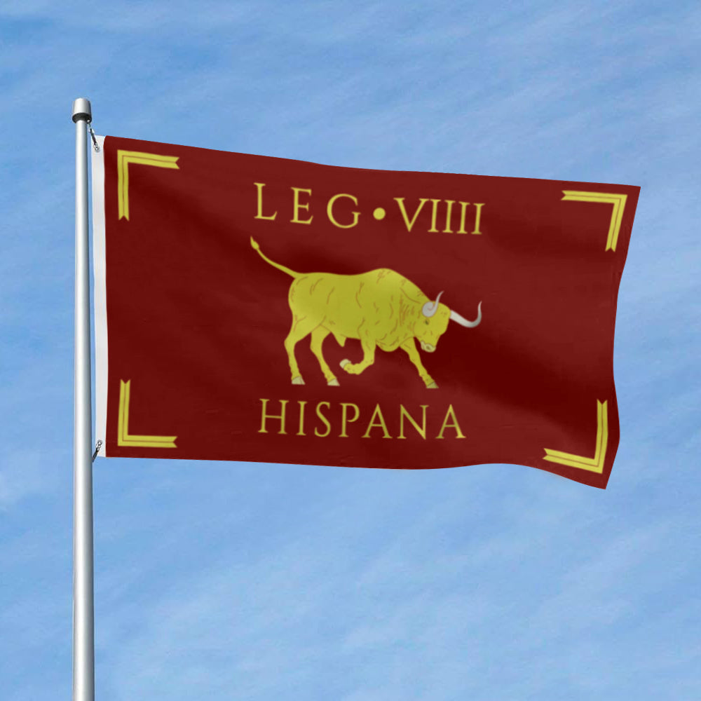 "Legio IX Hispana" Theme flag 3x5ft banner man cave