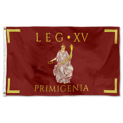 "Legio XV Primigenia" Theme flag 3x5ft banner man cave