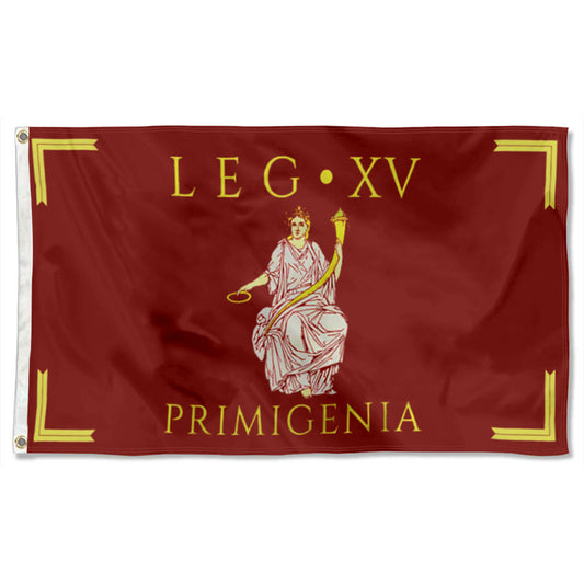 "Legio XV Primigenia" Theme flag 3x5ft banner man cave
