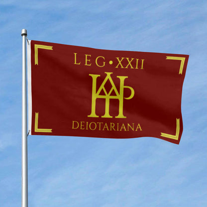 "Legio XXII Deiotariana" Theme flag 3x5ft banner man cave