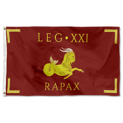 "Legio XXI Rapax" Theme flag 3x5ft banner man cave