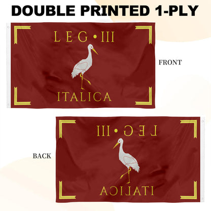 "Legio III Italica" Theme flag 3x5ft banner man cave