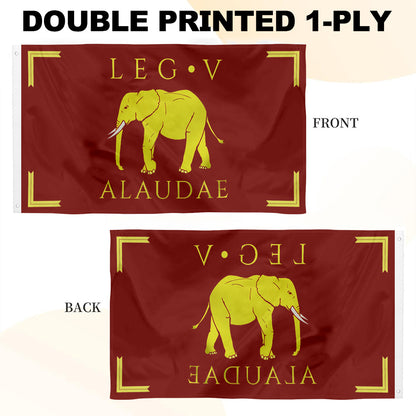 "Legio V Alaudae" Theme flag 3x5ft banner man cave