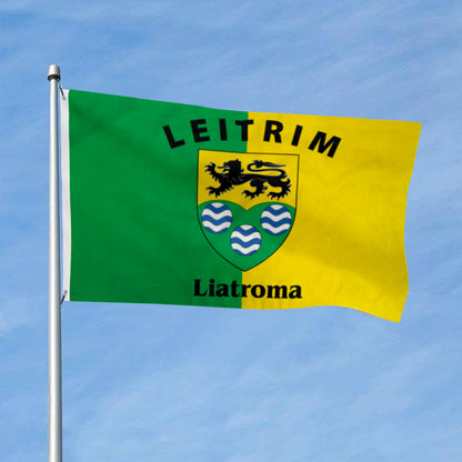 Leitrim Ireland County flag 3x5ft banner man cave