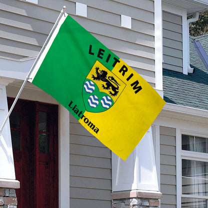 Leitrim Ireland County flag 3x5ft banner man cave