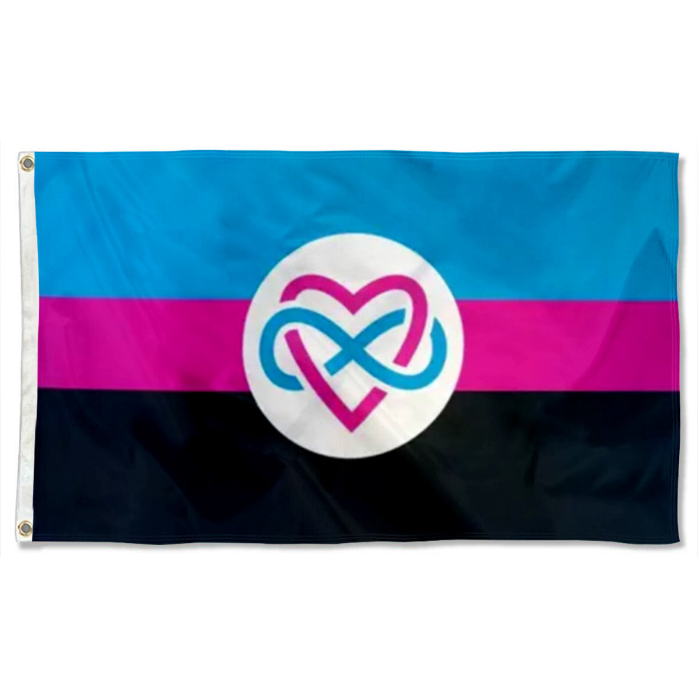 LGBTQIA+ Rainbow Pride flag 3x5ft banner man cave
