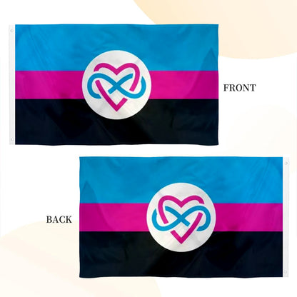 LGBTQIA+ Rainbow Pride flag 3x5ft banner man cave