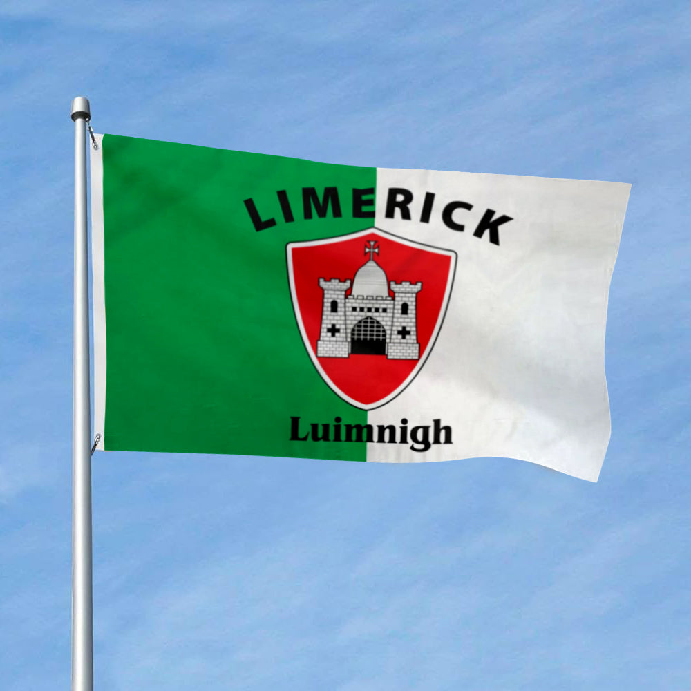 Limerick Ireland County flag 3x5ft banner man cave