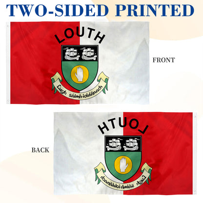 Louth Ireland County flag 3x5ft banner man cave