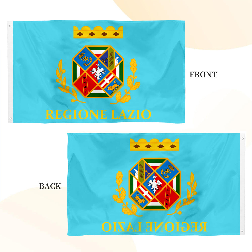 Lazio (Italy) Regional Flag 3x5ft Banner Man Cave