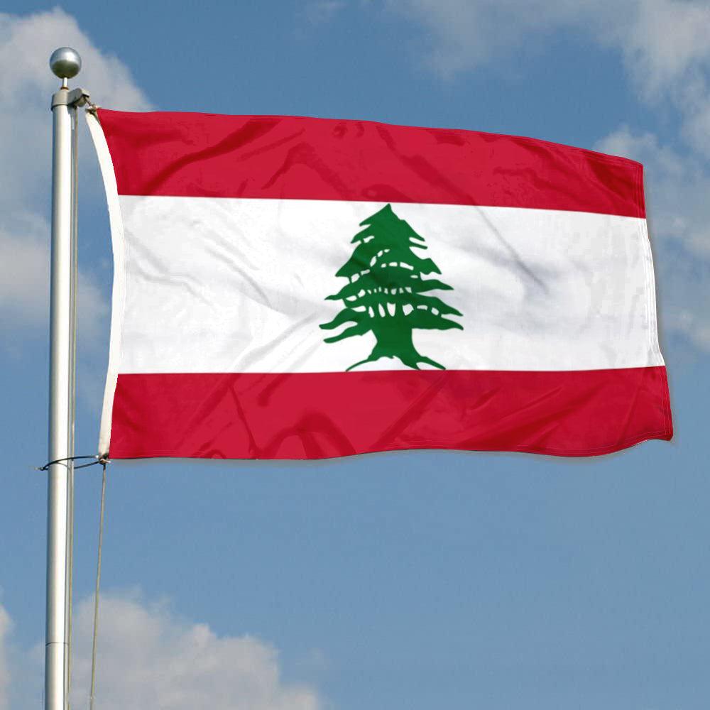 Lebanon Lebanese flag 3x5ft banner man cave