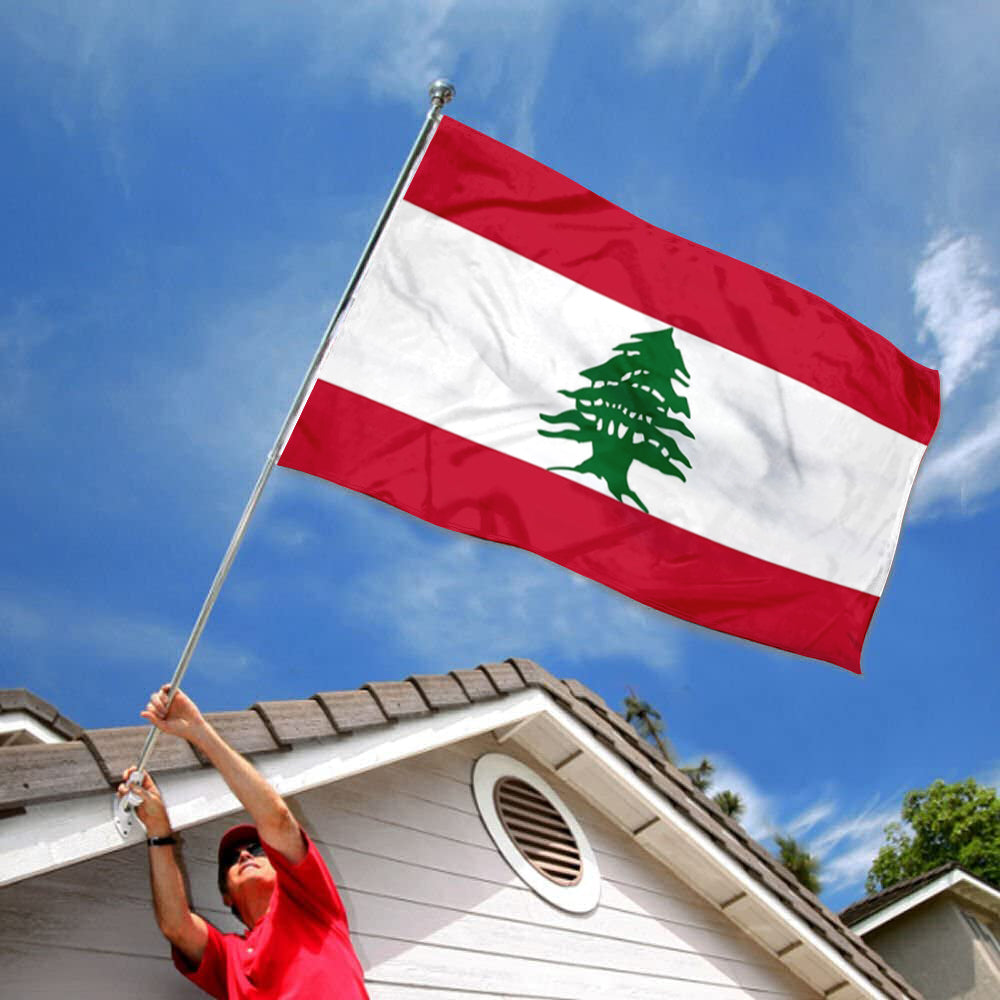 Lebanon Lebanese flag 3x5ft banner man cave