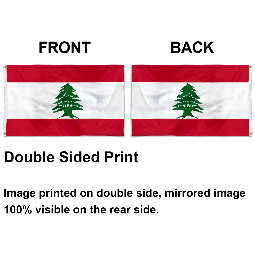 Lebanon Lebanese flag 3x5ft banner man cave